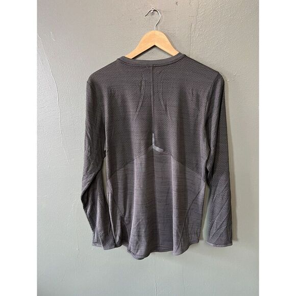 Nike Mens Gray Long Sleeve Pullover Athletic Shirt Oregon Ducks Size Small - Picture 2 of 3